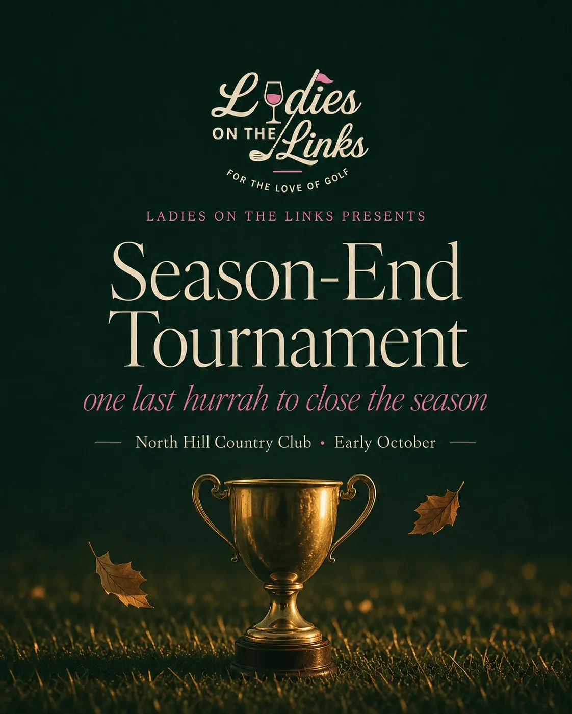 Season-End Tournament event poster